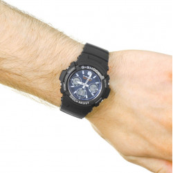 G-Shock Chrono Résine Bleu Homme