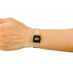 Digitale Vintage Acier Inox Doré Homme