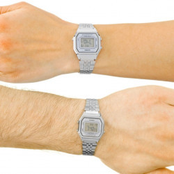 Digitale Vintage Acier Inox Homme