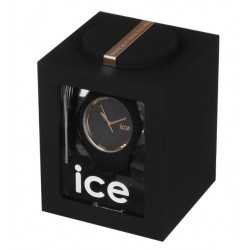 Ice Glam Black Rose Gold Small Femme