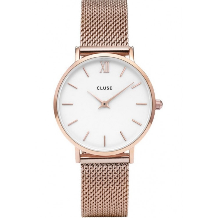 Minuit Mesh Rose Gold White/Rose gold CW0101203001