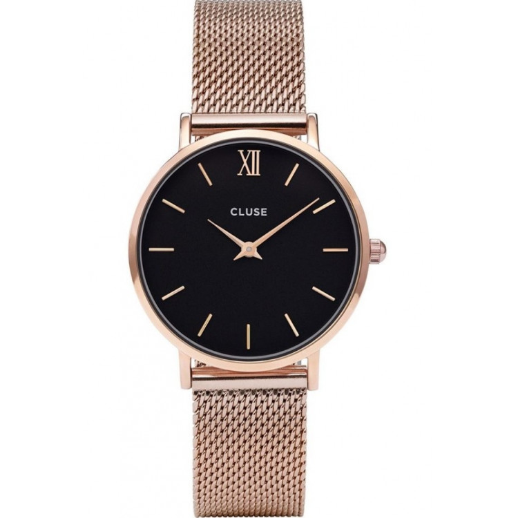 Minuit Mesh Rose Gold Black/Rose gold CW0101203003