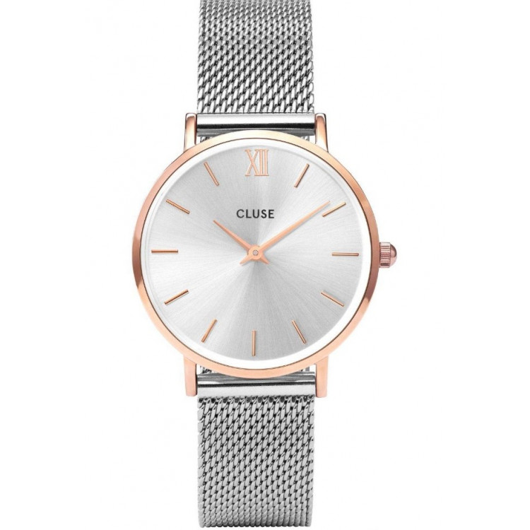 Minuit Mesh Rose Gold Silver/Silver CW0101203004