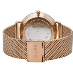 CLUSE La Bohème Mesh Rose Gold Black/Rose gold CW0101201003
