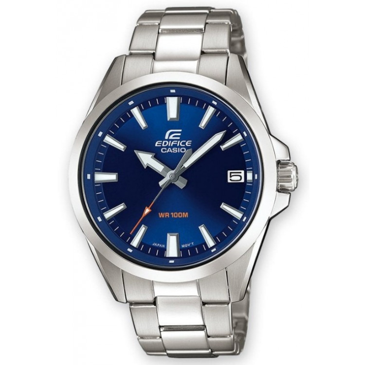 CASIO Montre Homme EFV-100D-2AVUEF Edifice Classic Acier Bleu
