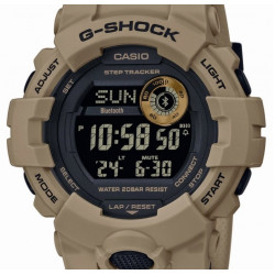 CASIO Montre Homme GBD-800UC-5ER G-Shock G-Squad Connectée Marron