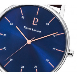 PIERRE LANNIER Montre Homme 202J164 Cityline Cuir Marron