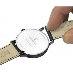 PIERRE LANNIER Montre Homme 202J164 Cityline Cuir Marron