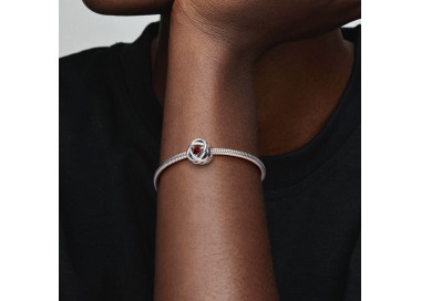 PANDORA Charm Cercle Éternité Rouge 790065C06