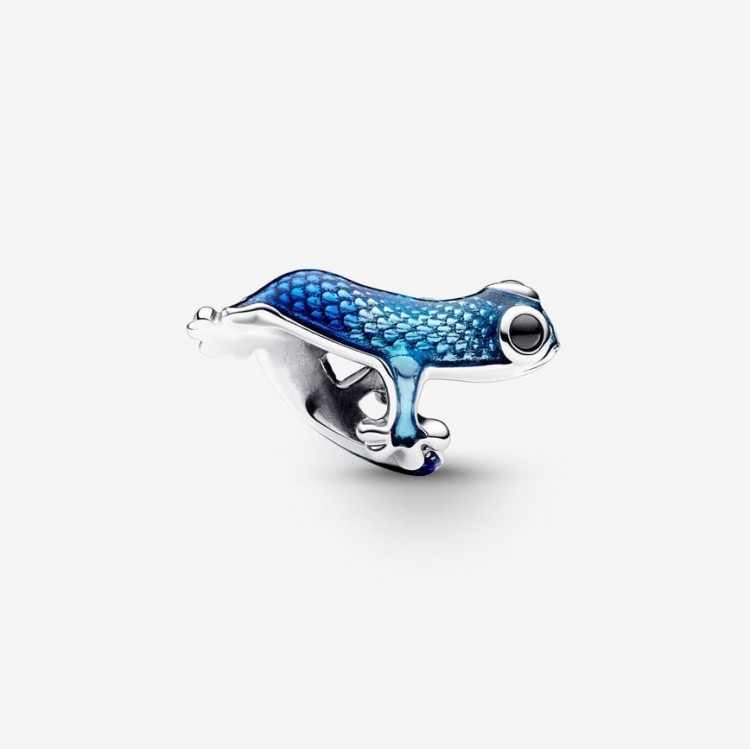 PANDORA Charm Gecko Bleu Métallique 792701C01