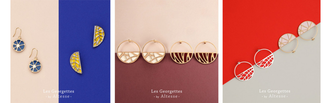 Boucles d'oreilles  Les Georgettes By Altesse